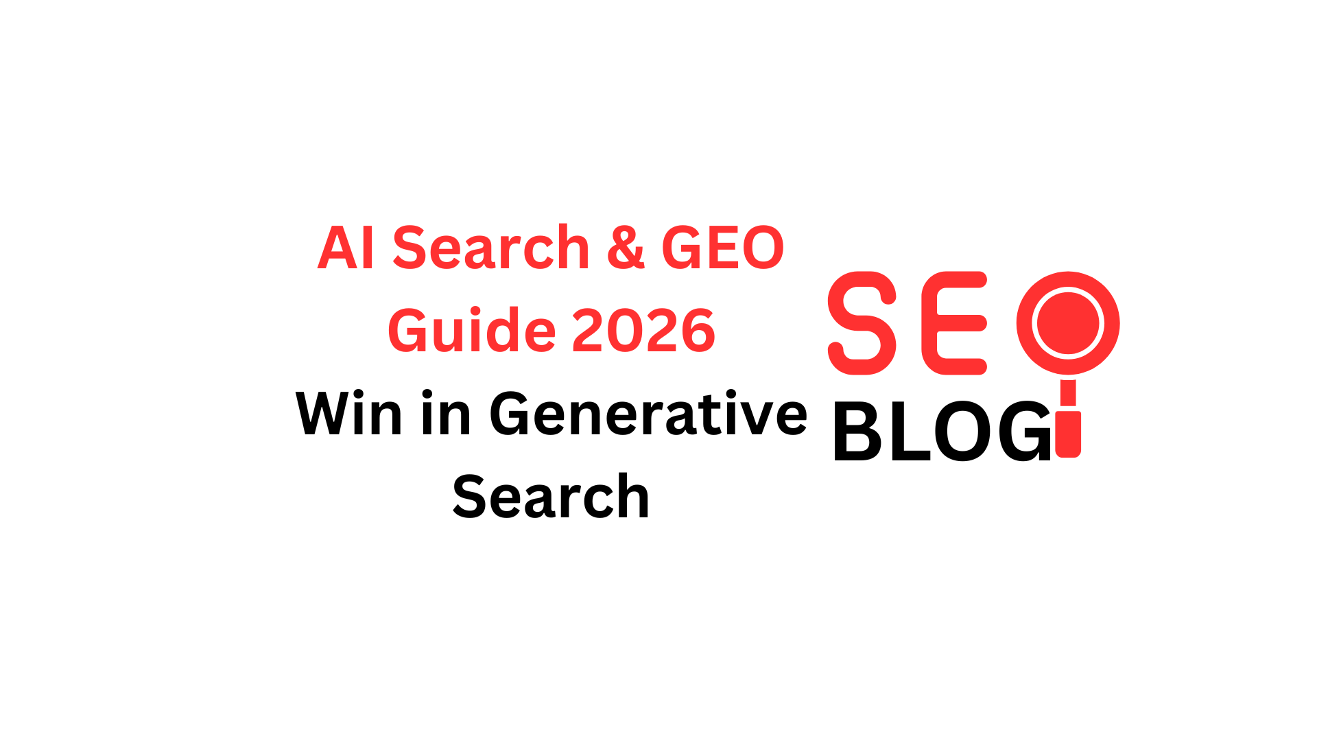AI Search & GEO Guide 2026: Win in Generative Search