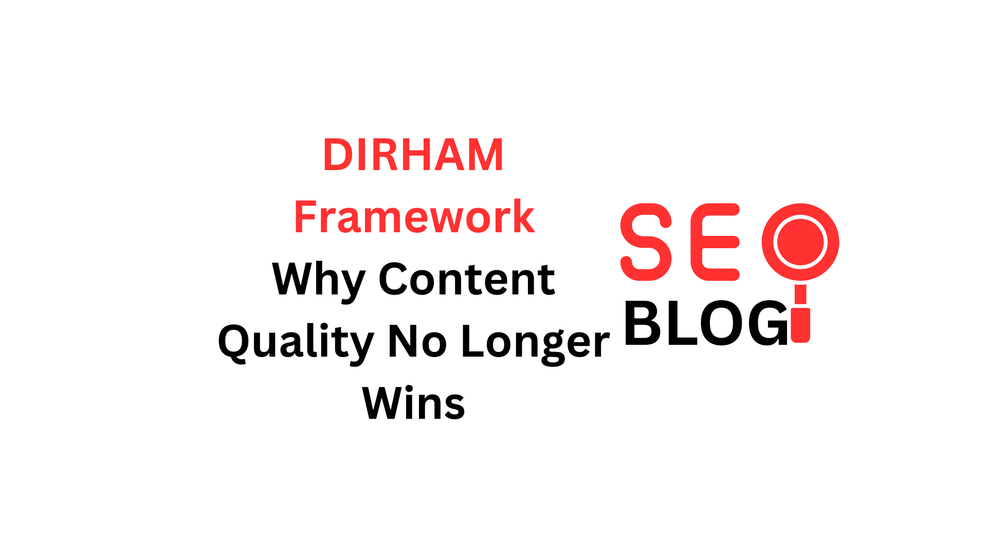 DIRHAM Framework Roadmap for AI Content Visibility